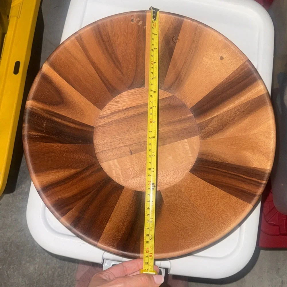 Vagabond House TRIBECA WOOD SALAD BOWL